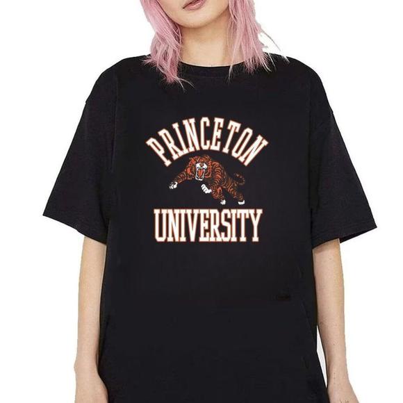 Gildan Other - Princeton Tigers Mascot Unisex Black Tshirt, Princeton Basketball Tee